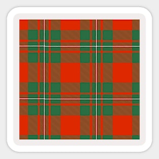 Clan Callender Tartan Sticker